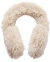Yves Salomon - Lamb-Shearling Earmuffs - Lyst