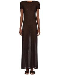 Ferragamo - Ferragamo Straight Cut Dress - Lyst