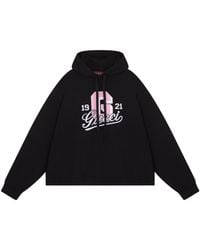 Gucci - Drawstring-Hood Sweatshirt - Lyst