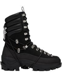 HELIOT EMIL - Tall Hiking Lace-Up Mid-Calf Boots - Lyst