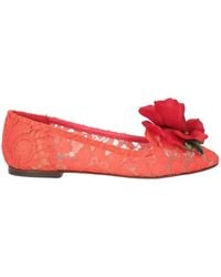 Dolce & Gabbana - Round Toe Slippers - Lyst