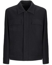 Lardini - Long-Sleeved Shirt-Style Jacket - Lyst