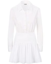 STAUD - Rocco Mini Dress - Lyst