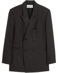 Ami Paris - Ami Double Breasted Tailored Blazer - Lyst