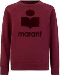 Isabel Marant - Isabel Marant Étoile Logo Crewneck Sweatshirt - Lyst