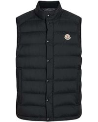 Moncler - High-Neck Down Vest - Lyst