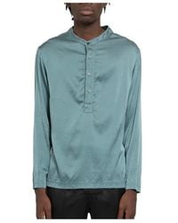 Tom Ford - Half-Button Silk Shirt - Lyst