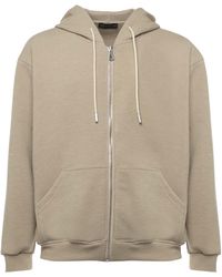 Giuliano Galiano - Zip-Up Hooded Sweater - Lyst