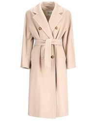 Max Mara - Madame Belted Double-Breasted Coat - Lyst