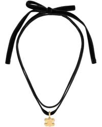 Celine - Chunky Triomphe Necklace - Lyst