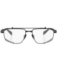 Balmain - Logo Flat Mirror - Lyst