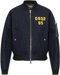 DSquared² - Jacket With Logo - Lyst
