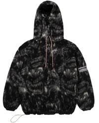 Aries - Logo-Patch Drawstring Hoodie - Lyst