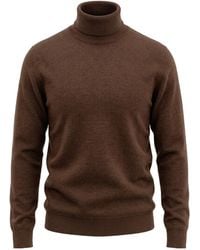 Drumohr - Roll-Neck Wool Sweater - Lyst