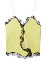 Off-White c/o Virgil Abloh - Leather Lace-Detail Top - Lyst