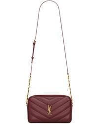 Saint Laurent - Loulou Zip-Up Camara Bag - Lyst