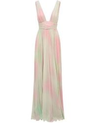 LoveShackFancy - Madeleine Pleated Maxi Dress - Lyst