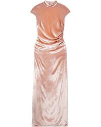STAUD - Tina's Backless Pleated Dress - Lyst
