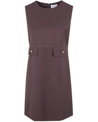 P.A.R.O.S.H. - Buttoned-Pocket Dress - Lyst