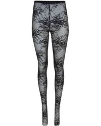 GIUSEPPE DI MORABITO - Lace Leggings - Lyst