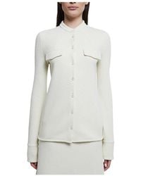 Jil Sander - Crewneck Long-Sleeved Shirt - Lyst