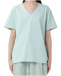 Fabiana Filippi - V-Neck T-Shirt - Lyst