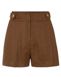 Elisabetta Franchi - Pleated Shorts - Lyst