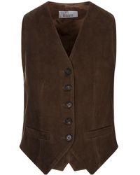 GIUSEPPE DI MORABITO - V-Neck Button-Up Waistcoat - Lyst