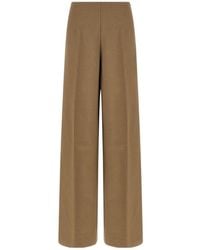 Herno - Micro Sequin Wide Leg Pants - Lyst