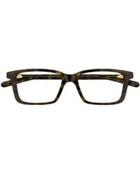 Gucci - Eyewear Rectangular Frame Glasses - Lyst