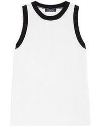 Max Mara - 'S Slalom Crewneck Sleeveless Top - Lyst