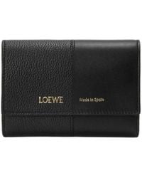 Loewe - Logo Printed Small Vertical Wallet - Lyst