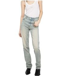 Zadig & Voltaire - Ete Logo Patch Jeans - Lyst