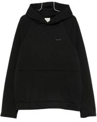 Calvin Klein - Logo-Print Raglan-Sleeve Hoodie - Lyst