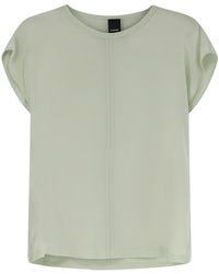 Pinko - Short-Sleeved Crewneck Top - Lyst