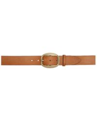 Isabel Marant - Dara Calfskin Leather Belt - Lyst