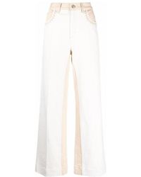 Chloé - Straight-Leg Denim Trousers - Lyst