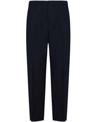 Jil Sander - Pleated Straight-Leg Tailored Trousers - Lyst