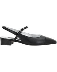CAREL PARIS - Carel Oceano Buckled Slingback Flat Shoes - Lyst