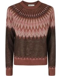 Roberto Collina - Fair Isle-Pattern Sweater - Lyst