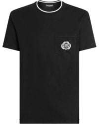 Dolce & Gabbana - T-Shirt With Pocket - Lyst
