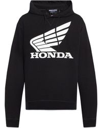 DSquared² - X Honda Long-Sleeved Drawstring Hoodie - Lyst
