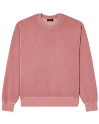 A.P.C. - Logo-Print Sweatshirt - Lyst
