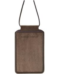Brunello Cucinelli - Shoulder Passport Holder - Lyst
