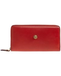 Versace - Emblème Zipped Wallet - Lyst