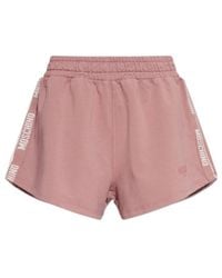 Moschino - Logo Tape Shorts - Lyst