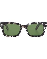 Off-White c/o Virgil Abloh - Camouflage Midland Square-Frame Sunglasses - Lyst
