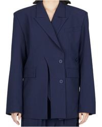 OTTOLINGER - Signature Split Double Breasted Blazer - Lyst