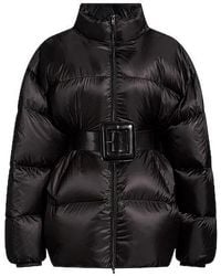 Balenciaga - Solid Color Shiny Down Jacket - Lyst
