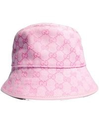 Gucci - Gg Cotton Canvas Bucket Hat - Lyst